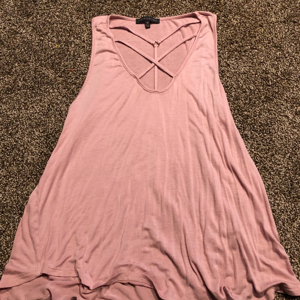 Cross cross tank top